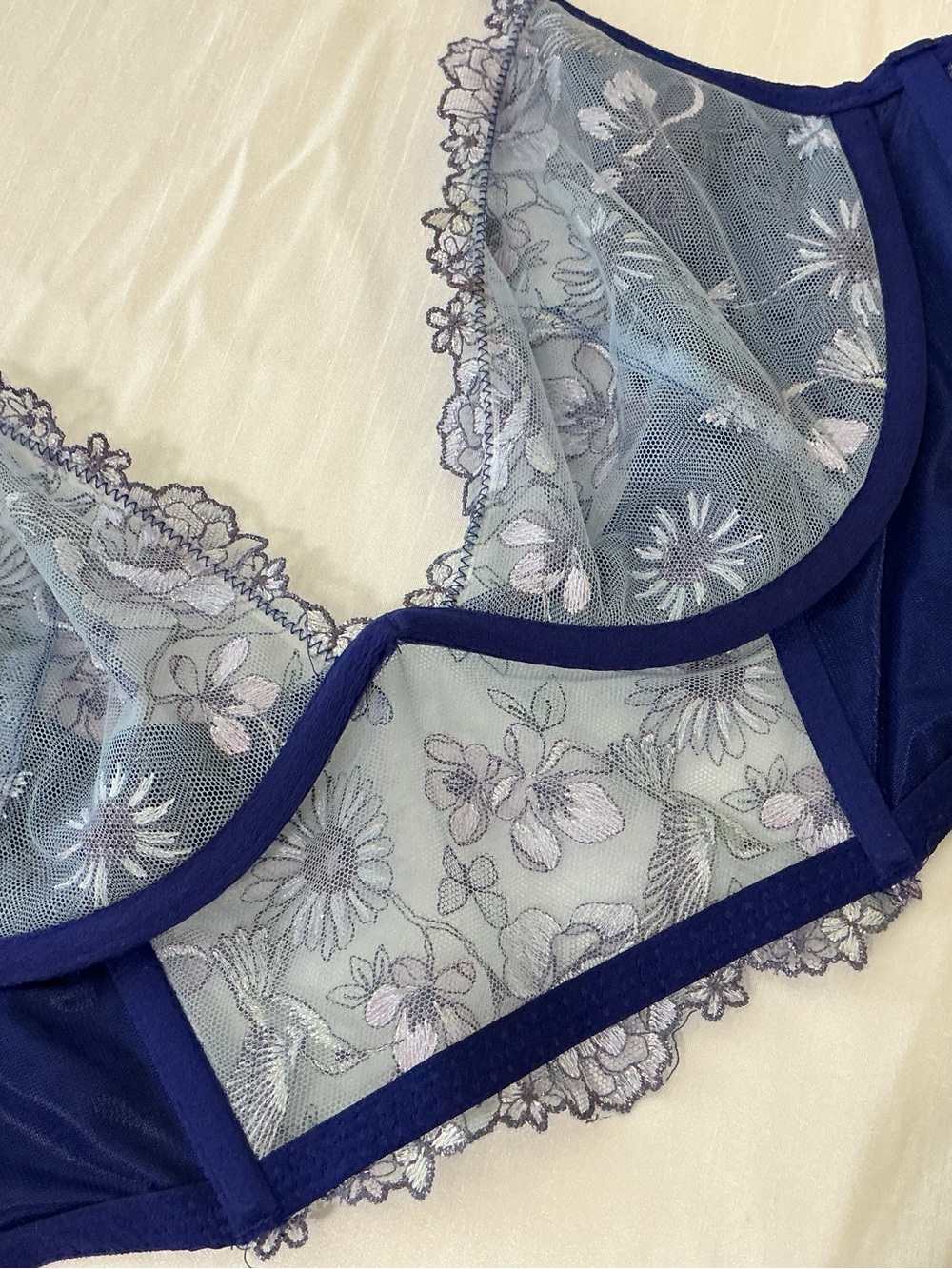 NWT Victoria’s Secret VERY SEXY Hummingbird Embroidery Corset Top Bra Top 34DD - Picture 7 of 8